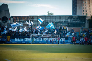 Un Algeciras CF de más a menos rompe su racha triunfal de dos victorias seguidas en Barcelona frente al CE Europa (2-1)