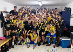 El Atlético Zabal juvenil remonta para sumar, en casa, su primer triunfo de la temporada en División de Honor (2-1)